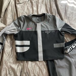 Off-white Nike track suit